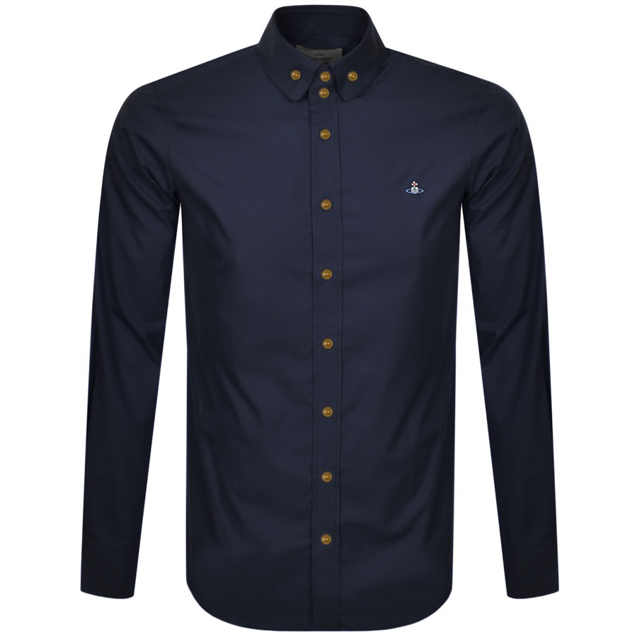 Alternative Image for ProductVivienne Westwood Krall Long Sleeved Shirt Navy1